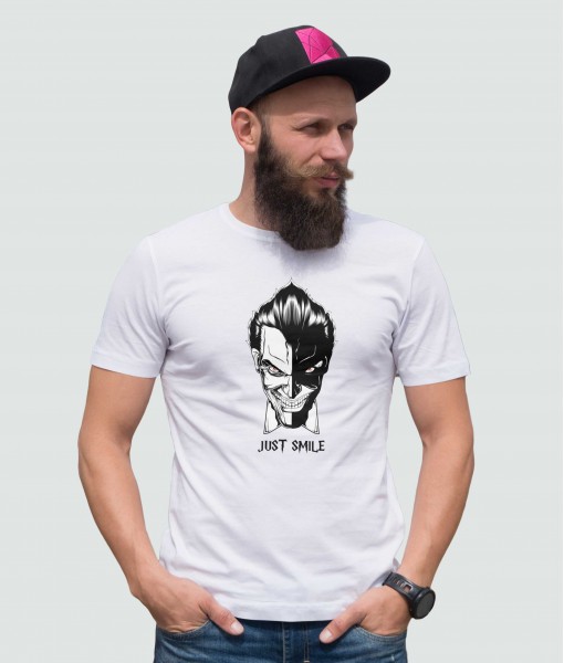 Мъжка тениска с щампа Готика Жокер - TShirtArtShop.com